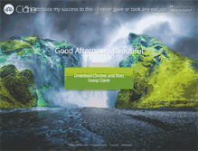 Tablet Screenshot of clarie.com